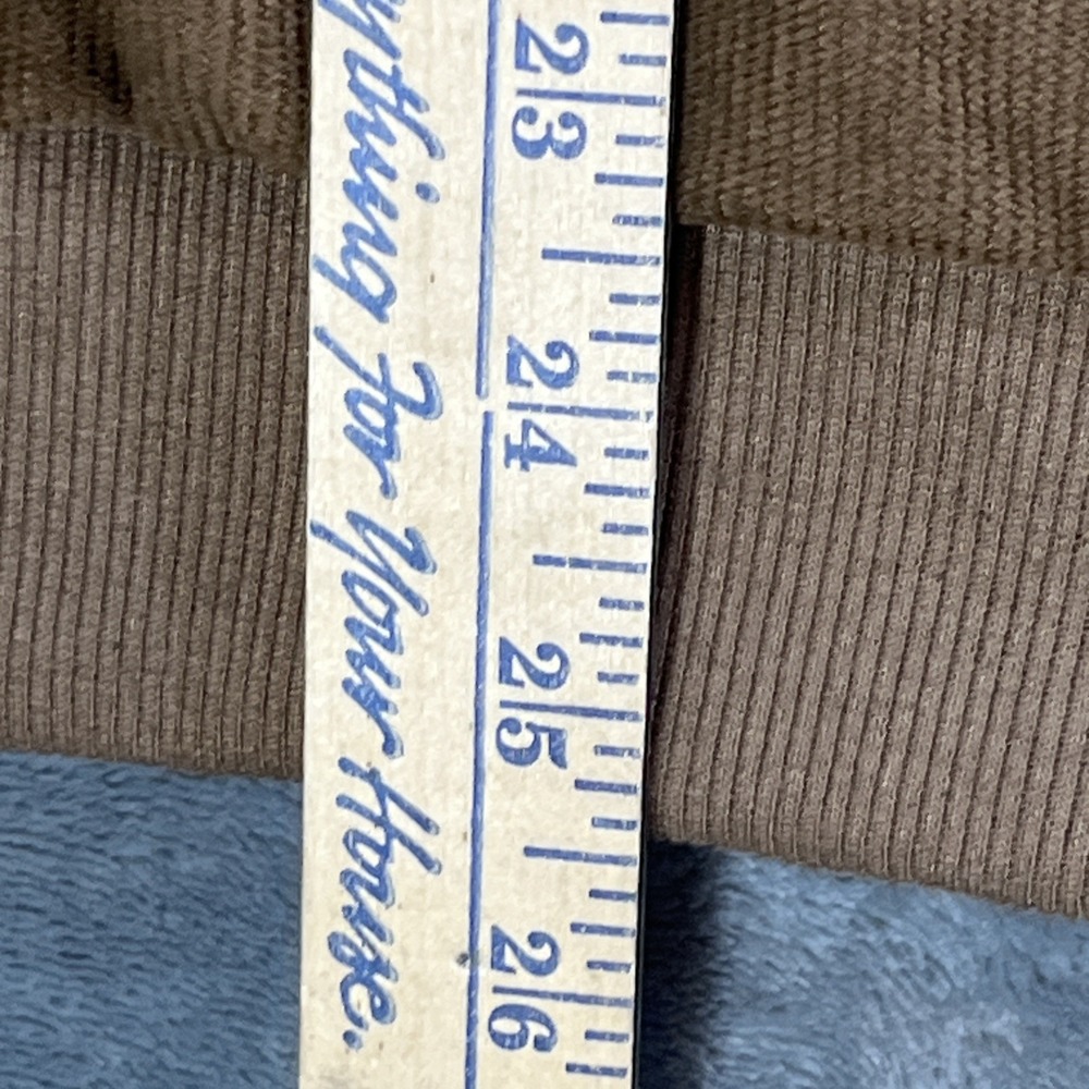 Delova Verona Corduroy Tracksuit Set - Brown 2pc Zip Jacket and Pants Size 4 - Picture 6 of 14